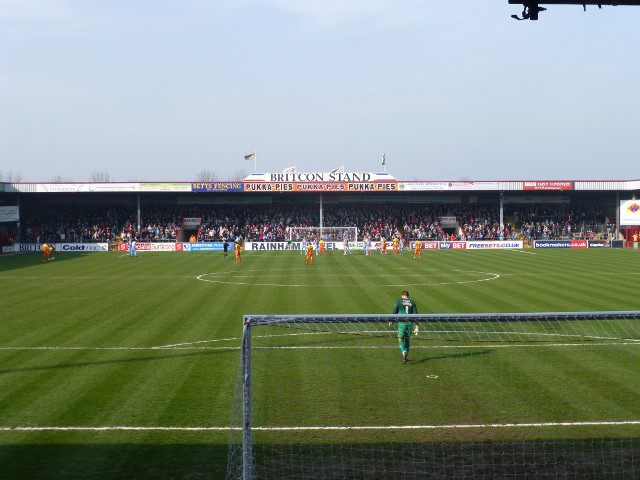 The Britcon Stand During the Match